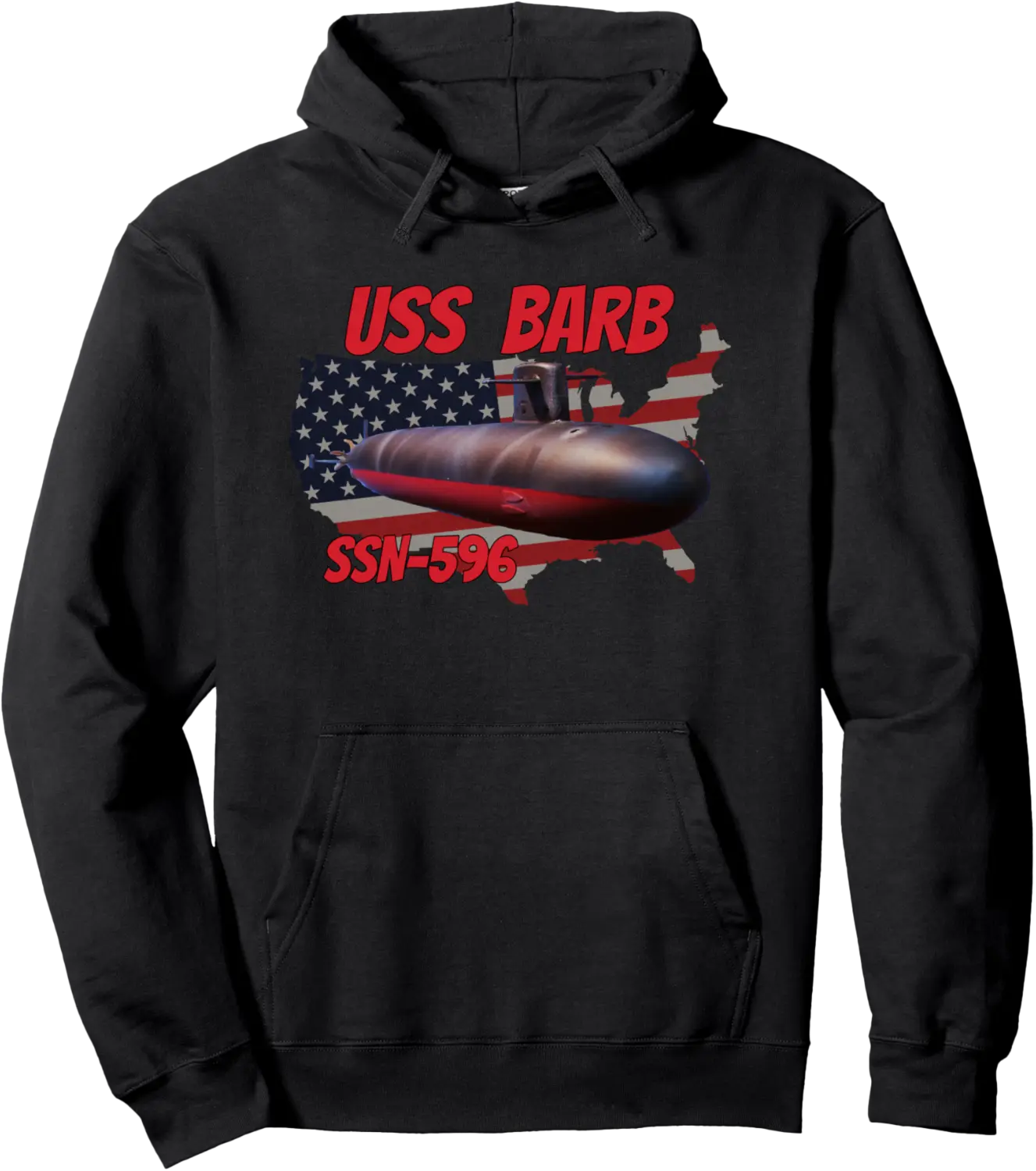 USS Barb SSN-596 Submarine Veterans Day Father Grandpa Dad Pullover Hoodie - Anarosavill Shop 25B0D8WDZ87F