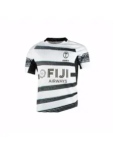 New Fiji Rugby Fans Special 3DT Shirt Men's/Boys Loose Sport Crewneck T-shirt Athletic Shirt Women's Rugby Sweat Absorbent Breathable T-shirt Activewear T Shirt