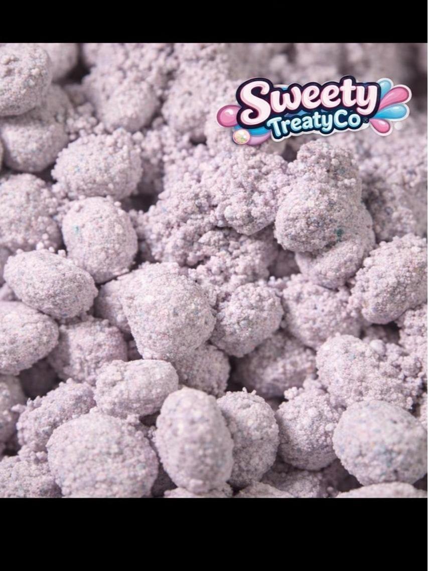 SweetyTreatyCo Cotton Candy Burst Bites 6oz – Sweet Viral Crunchy Candy Snack