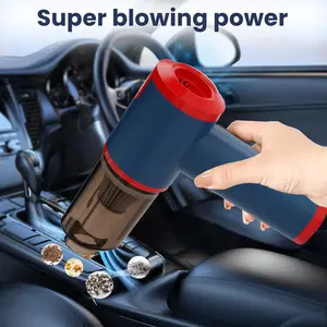 Vehicle and home wireless handheld vacuum cleaner, 2-in-1 car vacuum and blower, high power and strong suction, compact and mini handheld car interior cleaning machine, wet and dry car vacuum cleaner. Car Detailing Tools Car Detailing Accessories.
