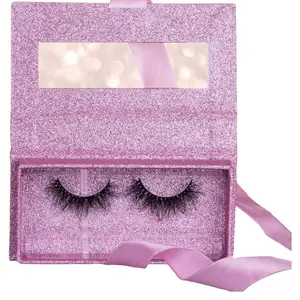Purity Mink Lashes - 3D62 Style, 16mm Length, Vegan & Cruelty-Free Eyelashes, Black Color - Makeup, Lash Extensions