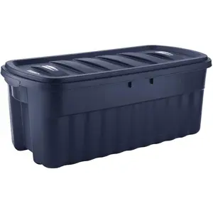 Rubbermaid 50 Gallon Roughneck️ Storage Tote Durable, Reusable, Plastic Storage Bin