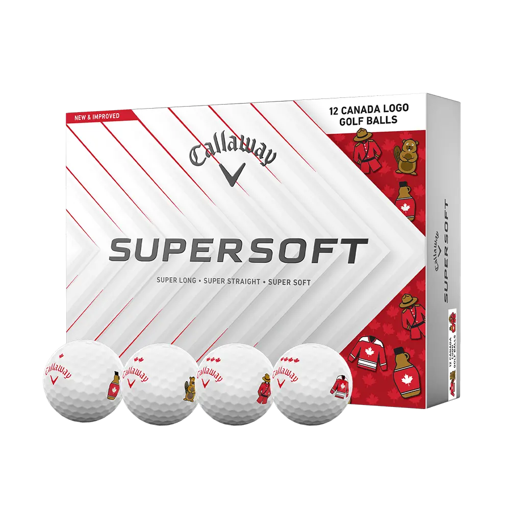 Callaway Golf Supersoft Canada Golf Balls in White Callaway Golf Supersoft Canada Golf Balls in White