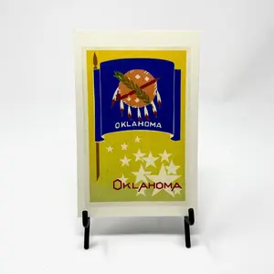 Oklahoma State Flag Postcard