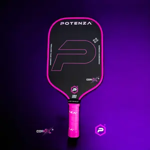 P+ PowerSpin Carbon COREx3 (Neon Pink, Elongated Face)
