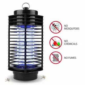 2/4PCS Fly Killer Lamp – Physical Pest Control Without Chemicals | Effective Against Houseflies, Mosquitoes & Moths | Protective Grid for Child Safety