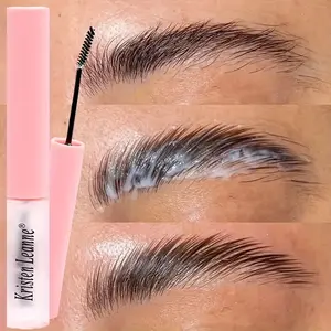 Long-Lasting 3D Natural Eyebrow Gel - Clear, Moisturizing Brow Enhancer for All Skin Types, Precisely Sculpted Brows, Eyebrow Makeup Products, Cosmetic Product