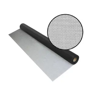 UltraVue2 5037404 48 in. x 100 ft. Black Polyester Screen Cloth