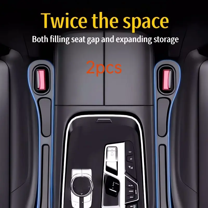2pcs Car Seat Leak Prevention Strips, Byd Atto 3/yuan Plus/atto2/yuan Up/sealion 7/6/dolphin Surf Seal, Vehicle Gap Filler for Storage, Car Accessory