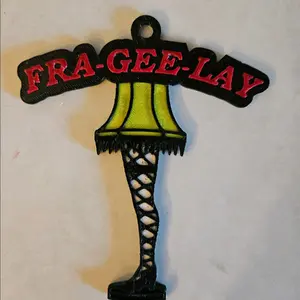 leg lamp Christmas ornament