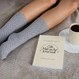 The Miracle Journal: Women's Guided Manifestation & Gratitude Tool, Mindfulness Planner, Self-Care Notebook for Self Improvement, Self Improvement Journal