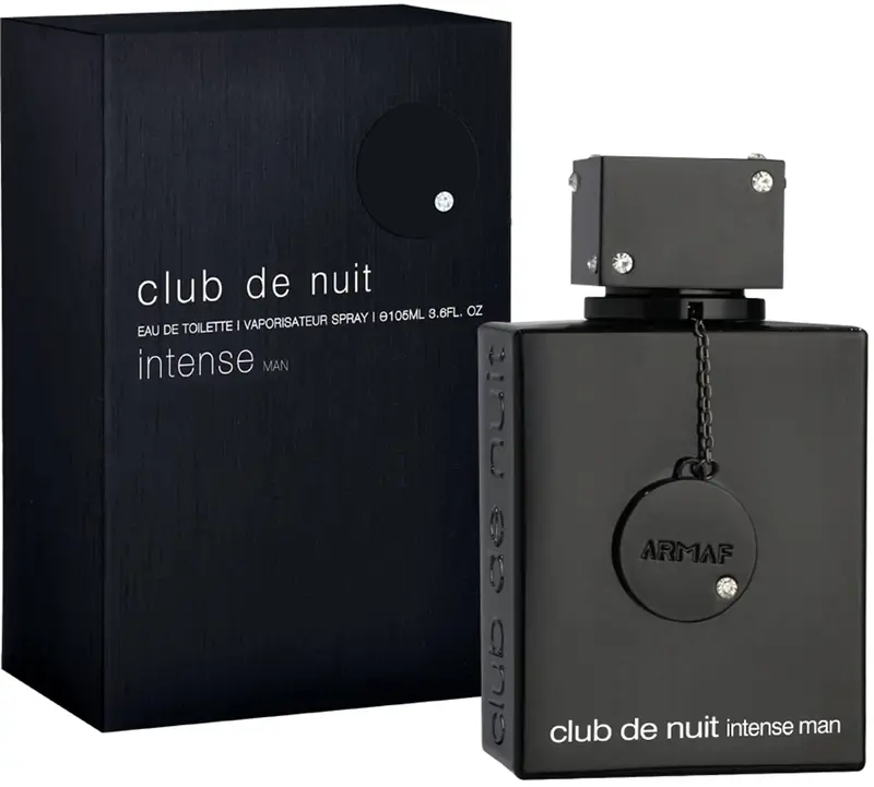 ARMAF Club de Nuit Intense for Men Eau de Toilette Spray, 3.6 Ounnce Perfume Fragrance Cologne Woody Fruity