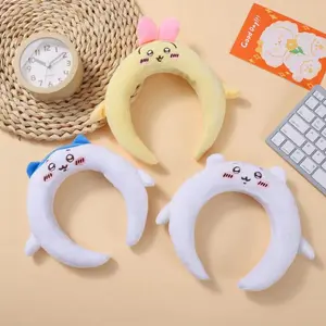 Chiikawa Hachiware Usagi Cute cartoon headband doll self-deprecating bear three-dimensional headdress