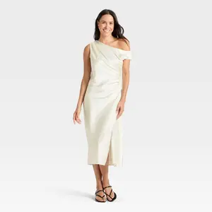 Women's Satin Maxi Dress - A New Day