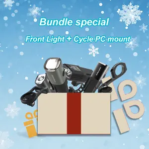 Front Light and Cycle PC Mount Bundle