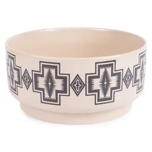 Pendleton Ceramic Dog Bowl