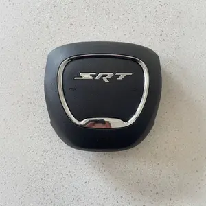 Black Steering Wheel Cover with Horn Function, Durable Materials for Enhanced Visibility