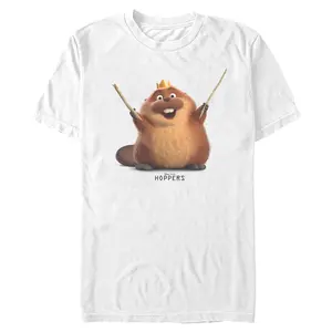 Men's Hoppers King George Happy Sticks Pose T-Shirt