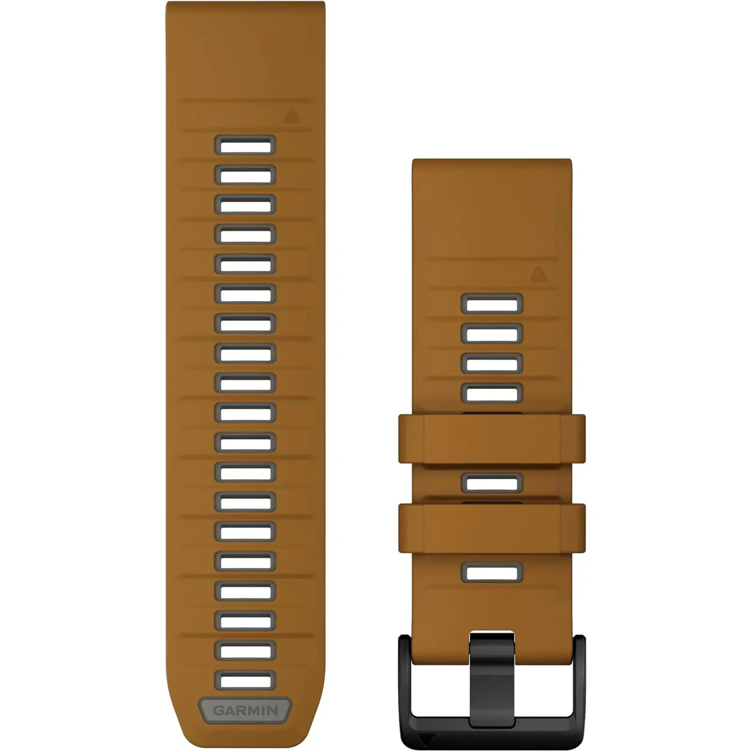 Garmin QuickFit 26 Interchangeable Tool-Free Silicone Watch Band - Autumn/Pebble Gray Interchangeable Bands (010-13393-03), Fashion