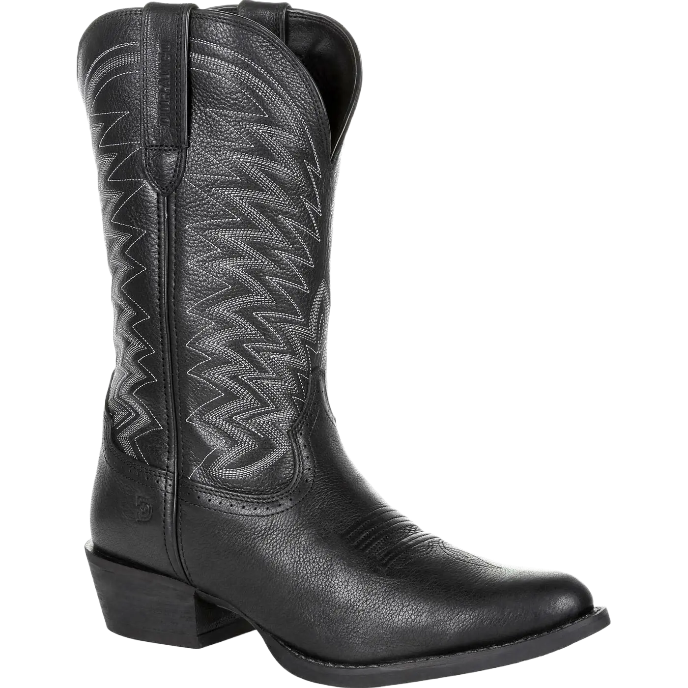 Durango Men's Rebel Frontier Distressed Black R- Toe Boots DDB0241
