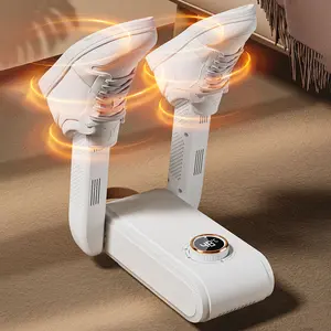 Work Boot Dryer with Smart Timer & Auto Off: Telescopic Folding Design, Boot Warmer & Deodorizer for Work Boots