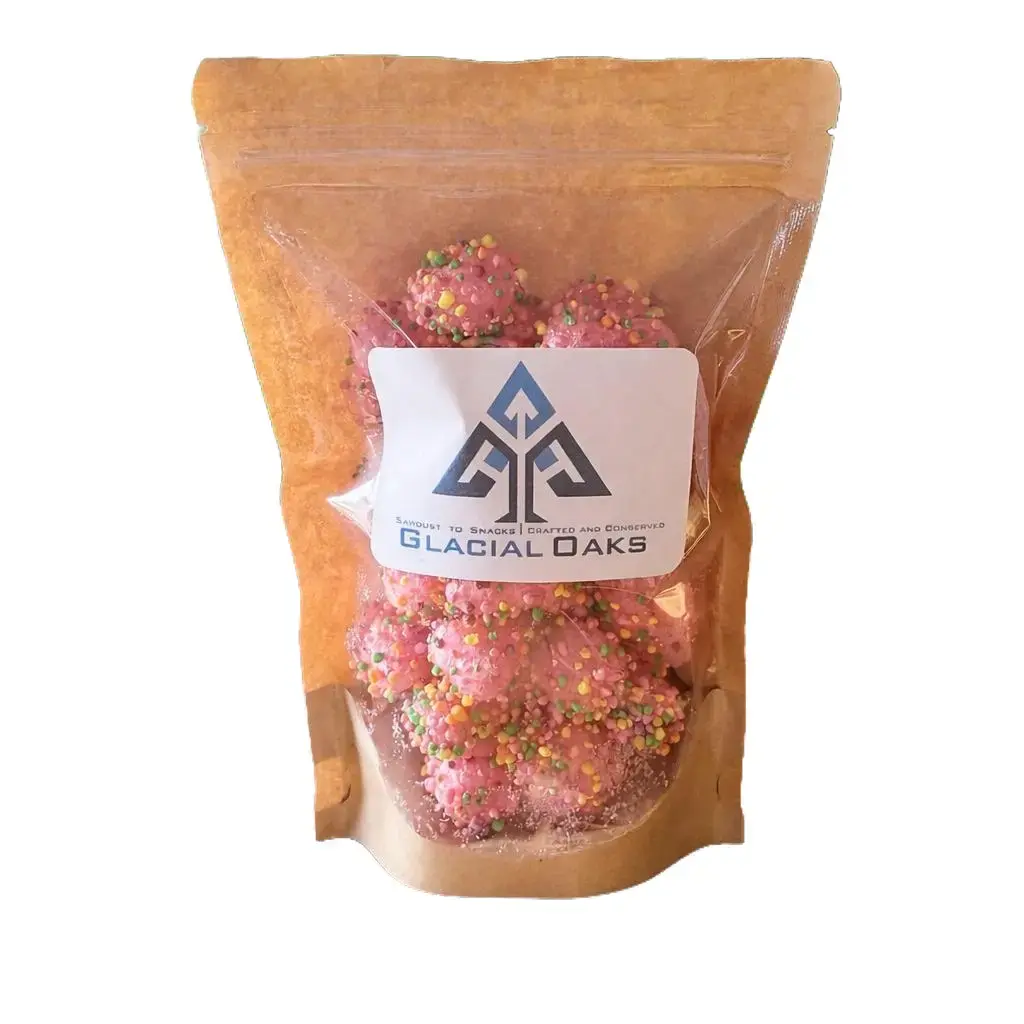 Freeze-Dried Rainbow Gummy Clusters, Delicious Sweet Snack Candy