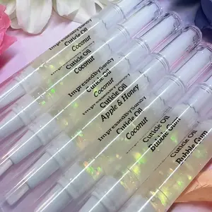 Scented Cuticle Oil Pen: Hydrating Nail Treatment- one pen- sparkle option