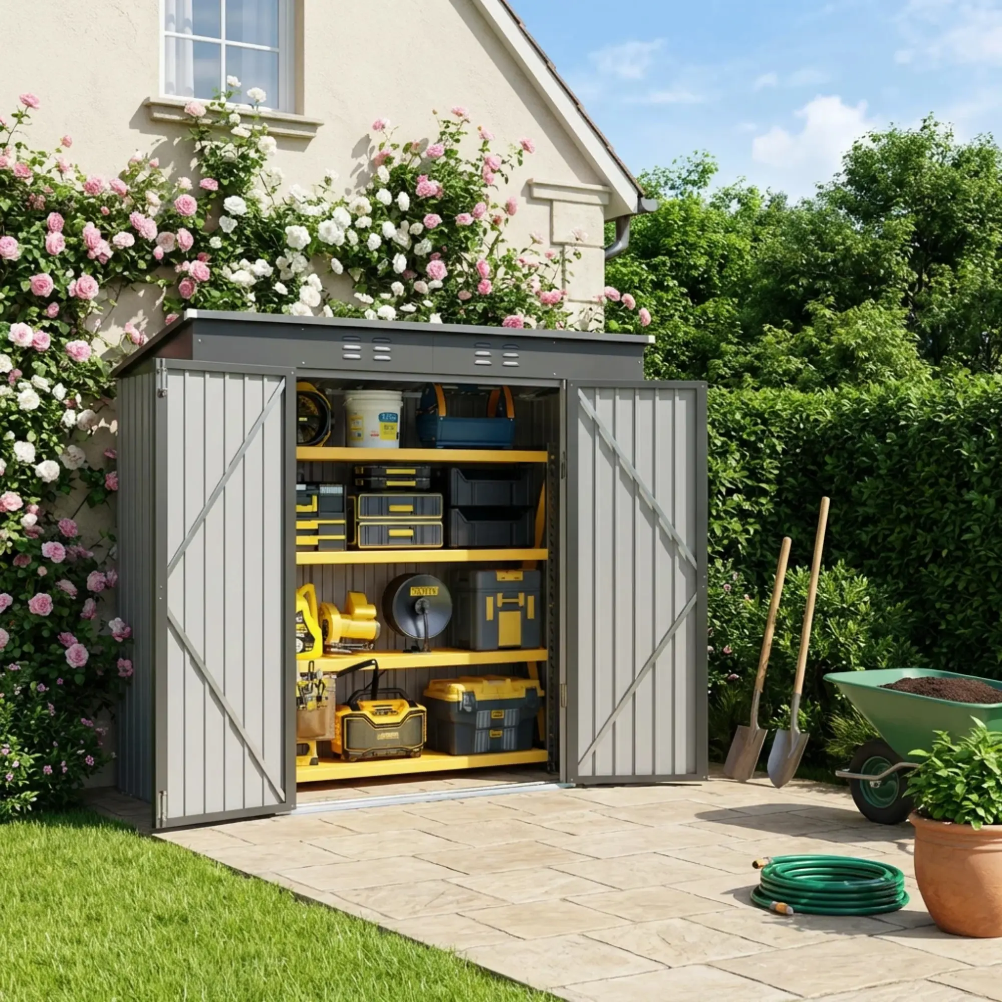 suncast 6x4 vertical shed - TikTok Shop
