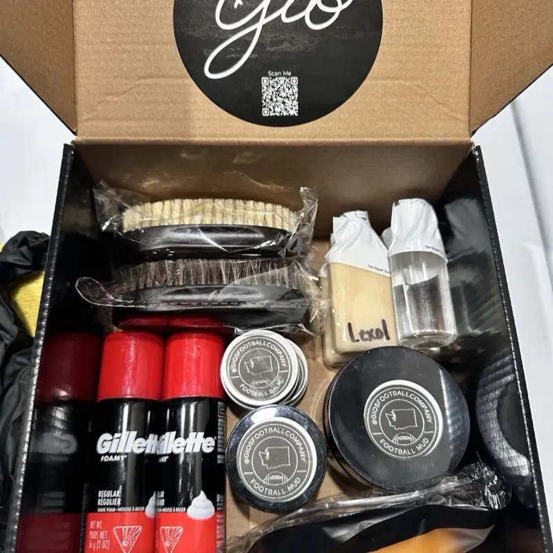 Medium Football Prep Kit - Football Mud, leather Conditioner, Leather balm + Wax