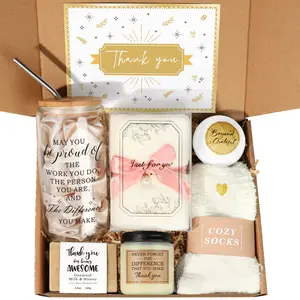 Employee Appreciation Gift - 16oz Difference Maker Glass for Coworkers, Teachers, Mentors, Families, Friends, and Leaders - Thank You Gift for Women