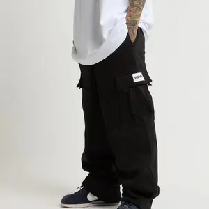 Shakawear Men’s Heavy Fleece Cargo Sweatpants Menswear Cotton