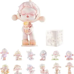 SKULLPANDA Warmth Series, SKULLPANDA Blind Box Figures, Random Design Action Figures Collectible Toys Home Decorations, Holiday Birthday Gifts for Girls and Boys, Single Box