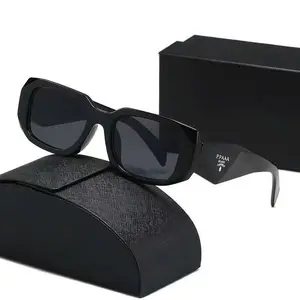 Trendy Chunky Square Sunglasses for Women & Men – Retro Thick Frame UV Protection Street Style Shades