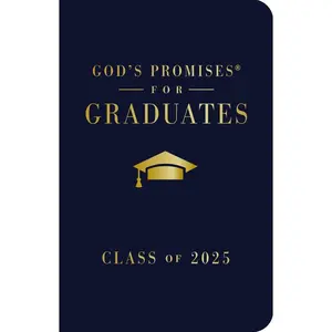 USED-God's Promises for Graduates: Class of 2025 - Navy NKJV: New King James Version - The Perfect Christian Graduation Gifts to Celebrate Your Grad by Countryman, Jack (Hardcover)