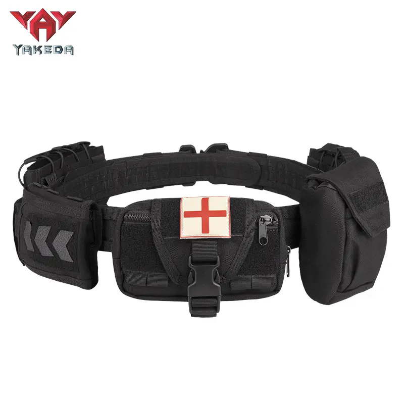 VT-2012 Tactical Battle Belt - 7-in-1 Duty Belt for Men with Quick Release, Accessory Pouches, Great for Training Days, Holds Medical Kits & Tools, Tactical Accessories, Waist Bags, Everything Belt Bag
