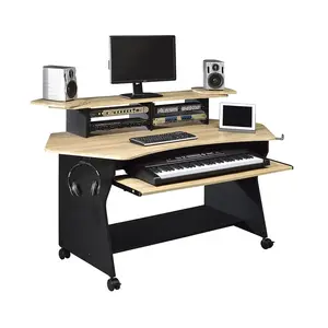 Musiea IM100 Series Music Recording Studio Desk Workstation w/ 2 x 4U Rack