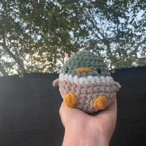 Baby Mallard Duck Crochet Plush