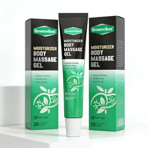 GreenVibes Men's Care Gel | Massage for Men to Relax and Moisturize 20g