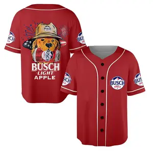 Premium Dog Light Apple Baseball Jersey, Patriotic Shirt, Graphic Tee, Gift For Lovers