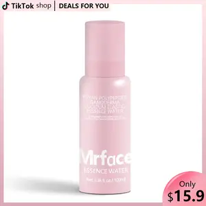 MRFACE Polypeptide & Reishi Mushroom Essence Water – Facial Firming & Contour Refining | Hydrating & Elasticity-Boosting Facial Spray – 3.38 fl oz / 100 ml
