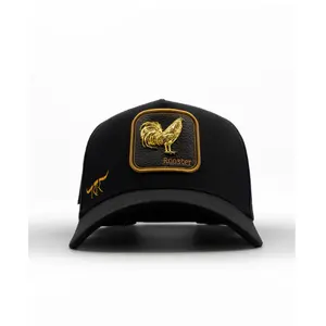 Cap “Rooster” black/gold, “The King Ranch”