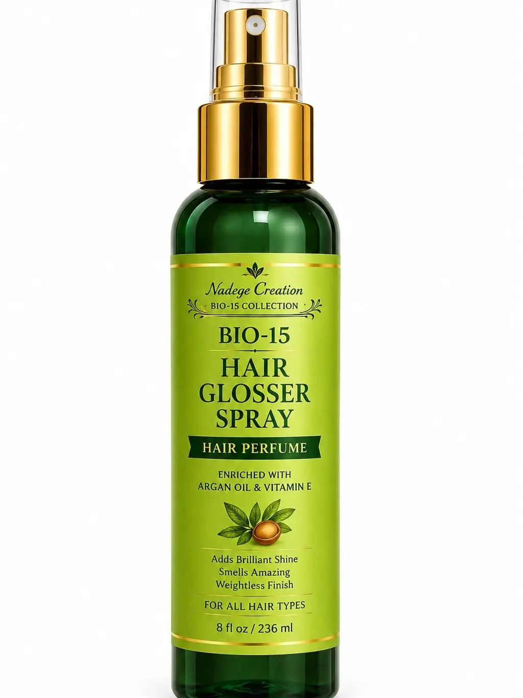 Bio-15 Luxury Hair Glosser Spray 8 oz (Hair perfume)