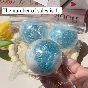 Blue Glacier Stress Ball for Kids & Adults, Slow-Bouncing Sensory Toy, Soft to Touch, Ideal for Stretching, Children, Teens, Grown-Ups