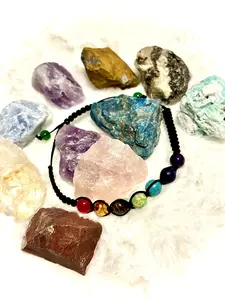 Chakra Natural Healing Stones Bracelet Bundle