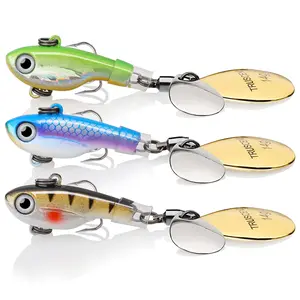 Swim Or Jig Fishing Spinner Baits For Freshwater And Saltwater  Rooster Tail Lures Trout Bass Walleye Crappie Salmon Pike Bait With Copper