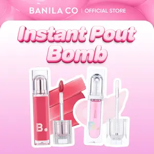 [NEW] BANILA CO Juicy Pout Duo | Dew Glow Tint & Volume Lip Plumper | Hydrating Lip Tint + Plumping Lip Gloss for Bouncy, Glossy Fuller Lips