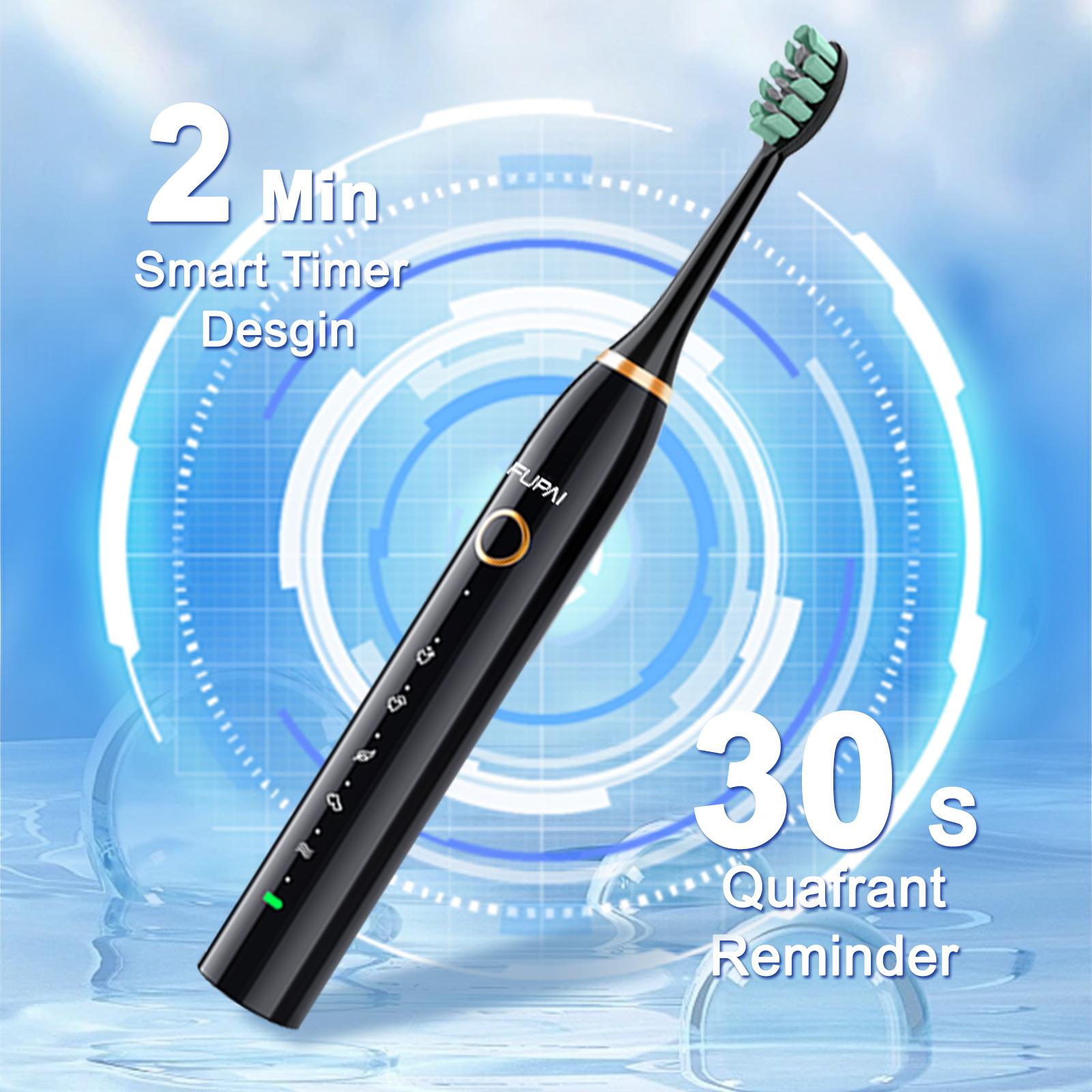 High-end sonic electric toothbrush for adults, fully automatic, rechargeable, smart whitening, soft bristles, waterproof, gift box packaging be type ca bikinitrimmer women 2 in 1 shaver wet dry use hair shaver cordless bald head razor 5 2-in-1 body woman