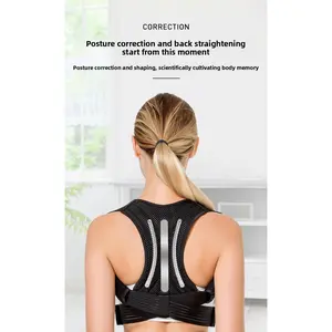 Hot-selling back orthopedic belt, back tension belt, steel plate support back posture correction belt, back straightening posture correction hunchback belt