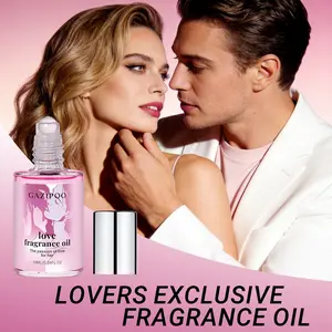 Couples Pheromone Perfume Oil Roll-On, Attractive Highly Scented Long-Lasting Unisex Scent, Travel Size Easy Application for Men & Women