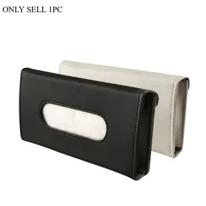 1 Pc Car Tissue Box Towel Sets Car Sun Visor Tissue Box